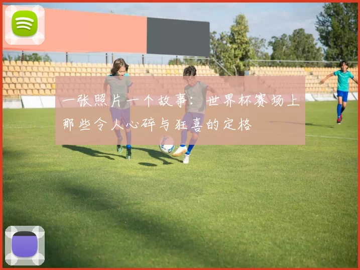 一张照片一个故事:世界杯赛场上那些令人心碎与狂喜的定格
