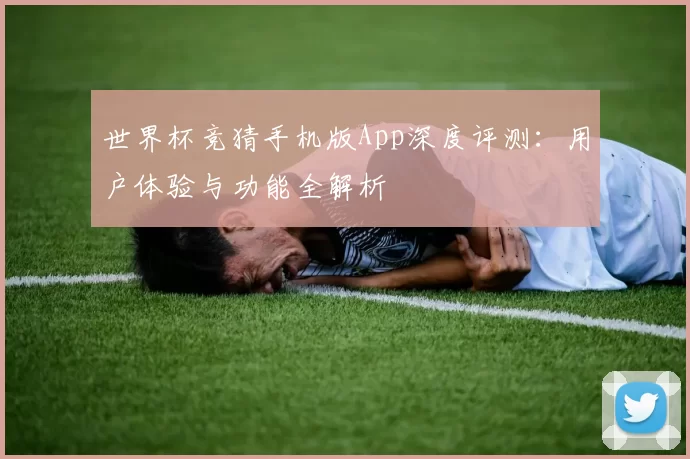 世界杯竞猜手机版App深度评测:用户体验与功能全解析