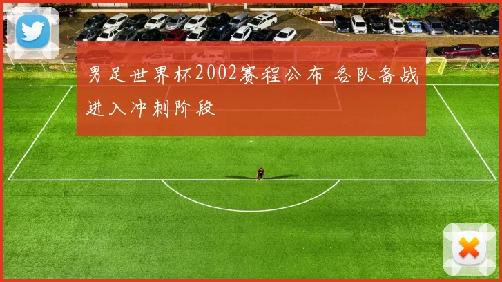 男足世界杯2002赛程公布 各队备战进入冲刺阶段